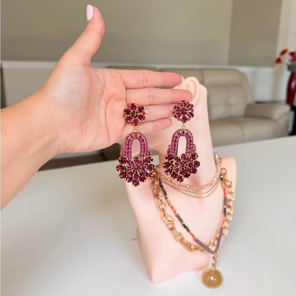 Anthropologie bold pink